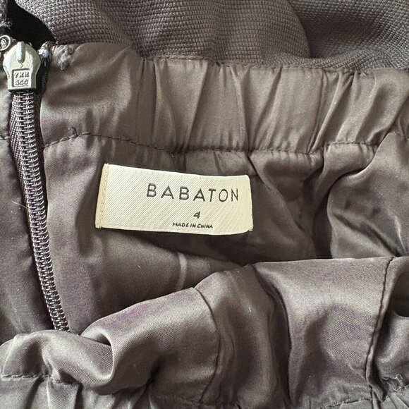 Aritzia Babaton Altamiro Flutter Jumpsuit Black Size 4 - Picture 9 of 10